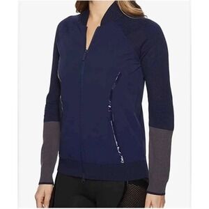 Adidas Stella McCartney Run Ultra Combo Knit Sleeve Track Jacket Size M